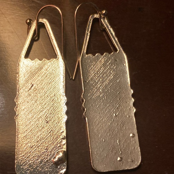 NIP Abstract Dangle Boho Earrings - Picture 3 of 5